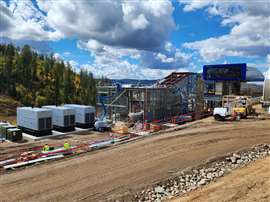Installation of Wild Blue Gondola system at Steamboat 