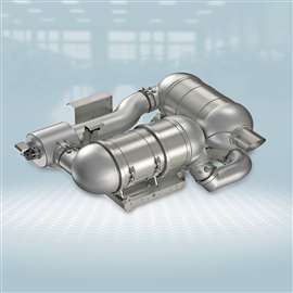 Exhaust gas aftertreatment system from HJS Emission Technology