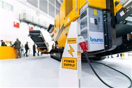 Electrification will be on display at bauma 2025