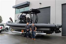 H2Ocean hydrogen-powered RIB boat