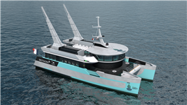 Green Navy Prometeo hydrogen-powered catamaran