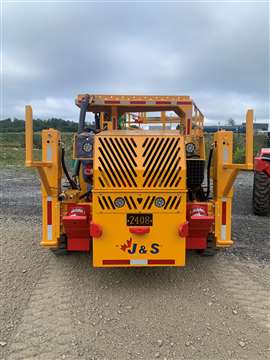 Volvo Penta D5 engine in J&S Manufacturing mining equipment