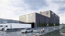 New logistics center at ZF Friedrichshafen, Germany