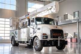 Mack Trucks enters specialized utility segment with a fully electric bucket truck