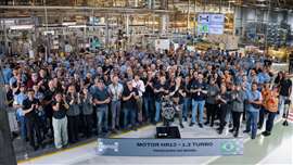 Production of the HR13 engine started in Curitiba in January this year