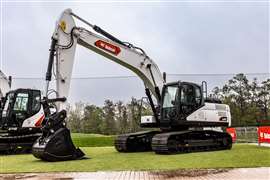 Bobcat E220 large excavator