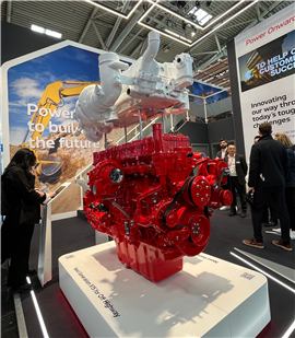 Cummins unveiled its new X15 engine at Bauma
