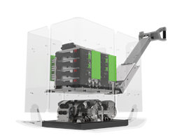 Hatz Components created a prototype base for the Hatz Concept Cube 2.0