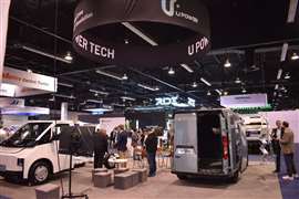 U Power Tech booth at ACT Expo 2025
