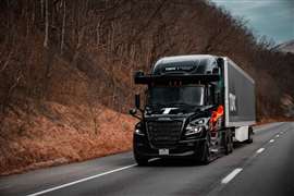 Autonomous-ready Freightliner Cascadia
