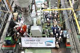 MAN Energy Solutions celebrates successful Type Approval Test of its MAN L35/44DF engine