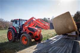 The HX 1402 tractor. (Photo: Kioti)