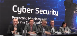 The panelists at the cybersecurity roundtable