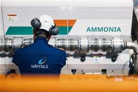 Wärtsilä 25 ammonia engine testing