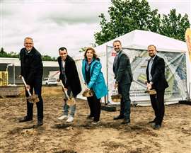 Daimler Buses builds a completely new electric bus depot for a customer for the first time