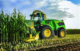 John Deere has introduced its new F8 and F9 Series self-propelled forage harvesters.