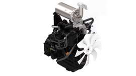A rendering of Yanmar's 4TN86DHT-XNYEM engine.