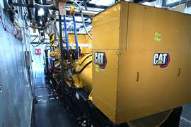 Caterpillar G3516 generator set