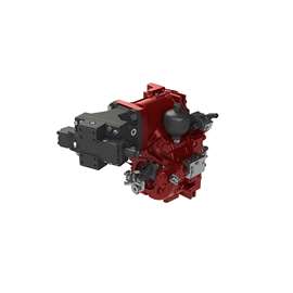 Hydrostatic variant of the new THE transmission