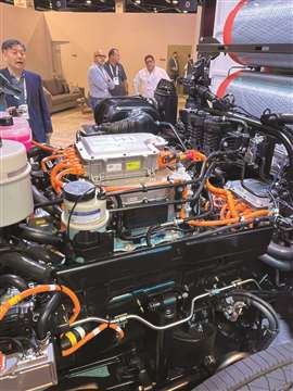 Hyundai Motor's upgraded 180-kW fuel cell system