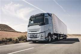 Gas-powered Volvo FH Aero