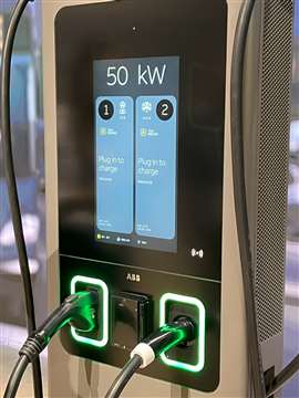 ABB E-mobility charger interface