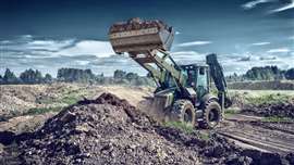 La pelle rétrocaveuse JCB présente des caractéristiques appréciées par l'USMC
