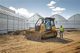 Photo of a Caterpillar D3 dozer owned by Texas First Rentals.