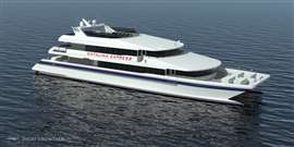 Rendering of new Catalina Express ferry