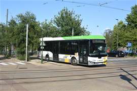 Iveco Crossway Low-Entry Elec war im Auftrag von De Lijn tätig