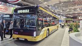 BYD eBus B13.b at Busworld 2025