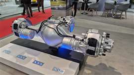 E-axle prototype from DAF Components