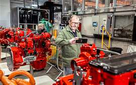 Cummins engine production at the Darlington plant