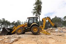 Retroexcavadora Caterpillar 440