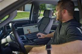 Ditch Witch Orange Intel telematics platform