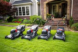 Honda battery-powered walk-behind lawn mowers