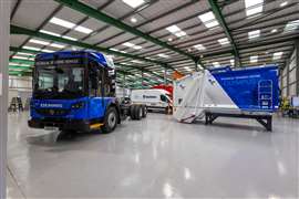 Practical area at the new Dennis Eagle Technical Training Centre
