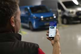 Ford Pro E-Transit telematics interface