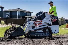 MT120 mini track loader