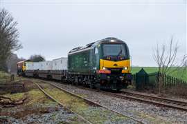 Transporting H2 for the first time by rail in the UK Network Rail