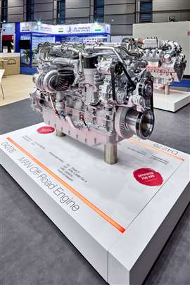 MAN D4276 Off-Road engine at Agritechnica 2025
