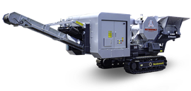 Dendoman NE100HBJ battery-powered jaw crusher 