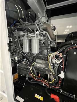 Echo DGK400F industrial generator is powered by an Isuzu engine