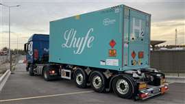 Lhyfe hydrogen delivery truck