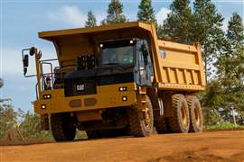 Cat 707 运输卡车