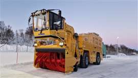 TV 1200 can clear 12,000 tons of snow per hour