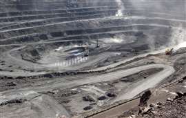 Bayan Obo mine in Inner Mongolia, which contains rare earth minerals