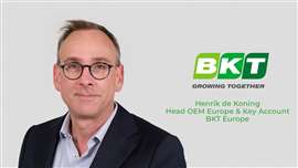 Henrik de Koning foi nomeado chefe da divisão OEM Europa da BKT Europa.