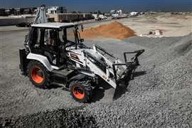Bobcat B730 M-Series backhoe-loader with AutoShift transmission