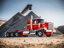 Kenworth C580 extreme-duty truck